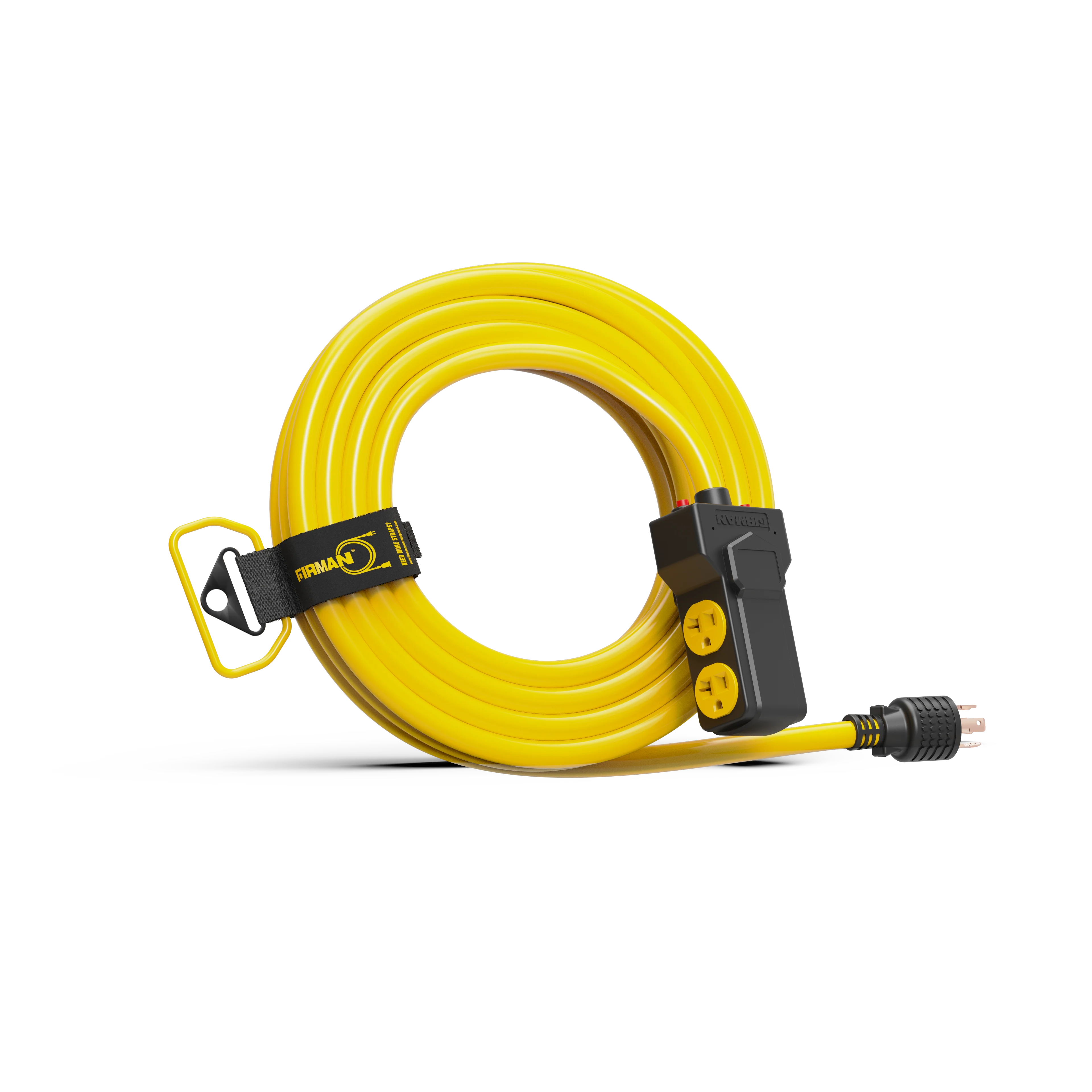 Heavy Duty L14-30P to (4) 5-20R 25' Cord - Image 3