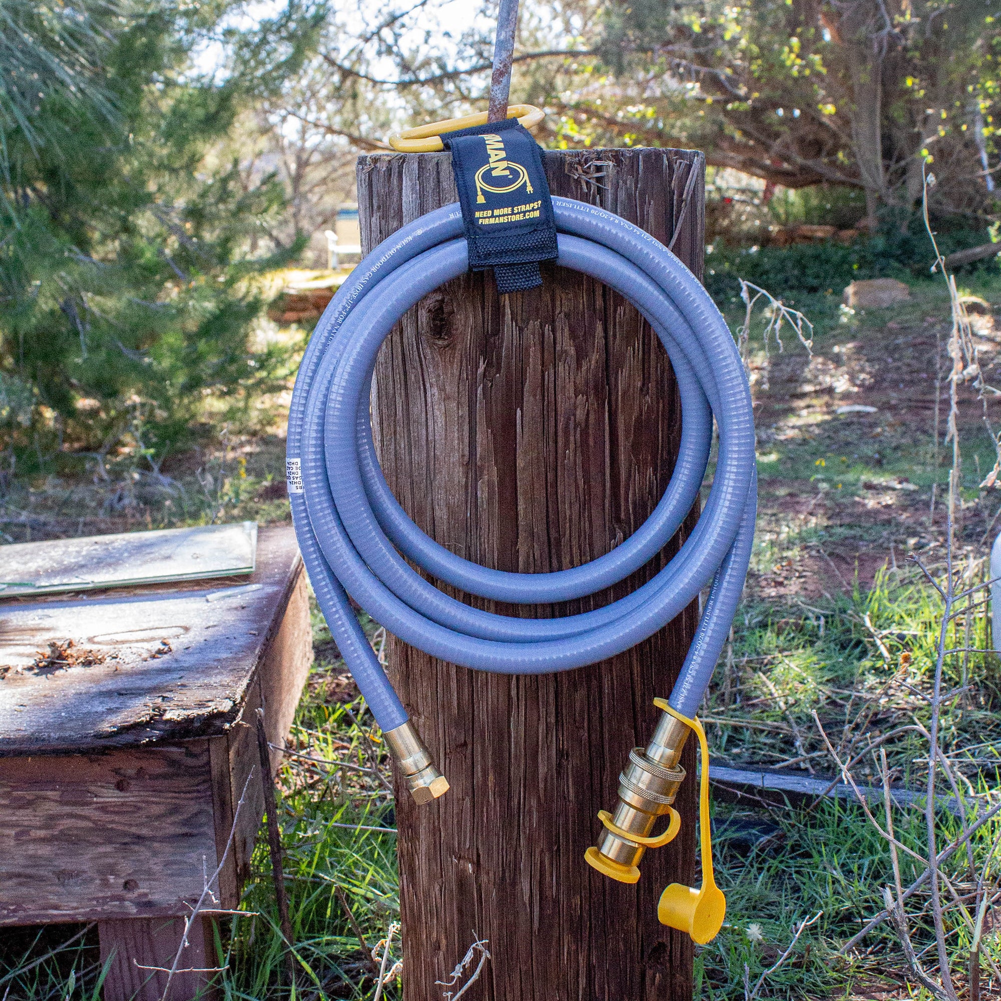 Natural Gas 10' Hose with Storage Strap - Image 2