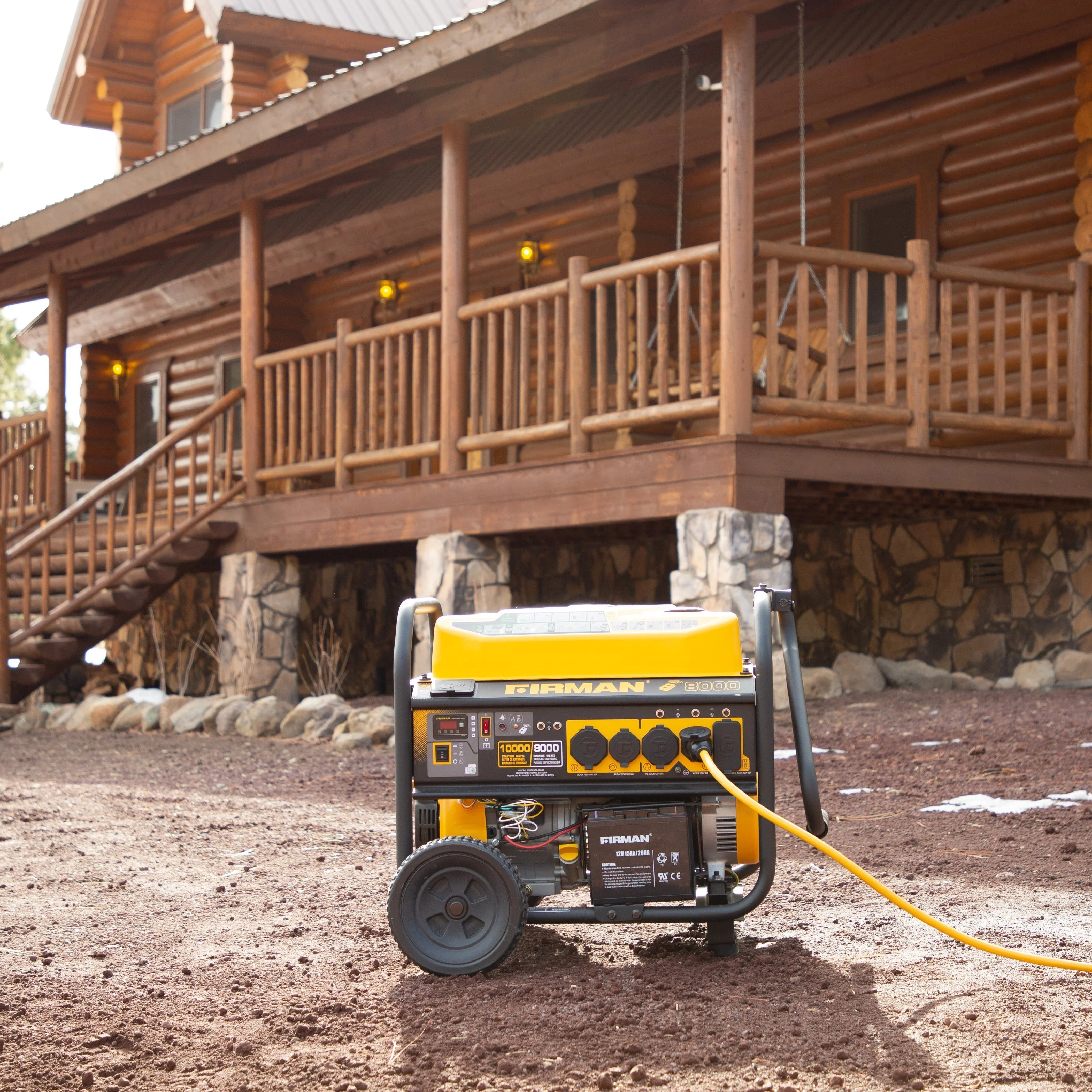 Gas Portable Generator 10000W Remote Start 120/240V - Image 4