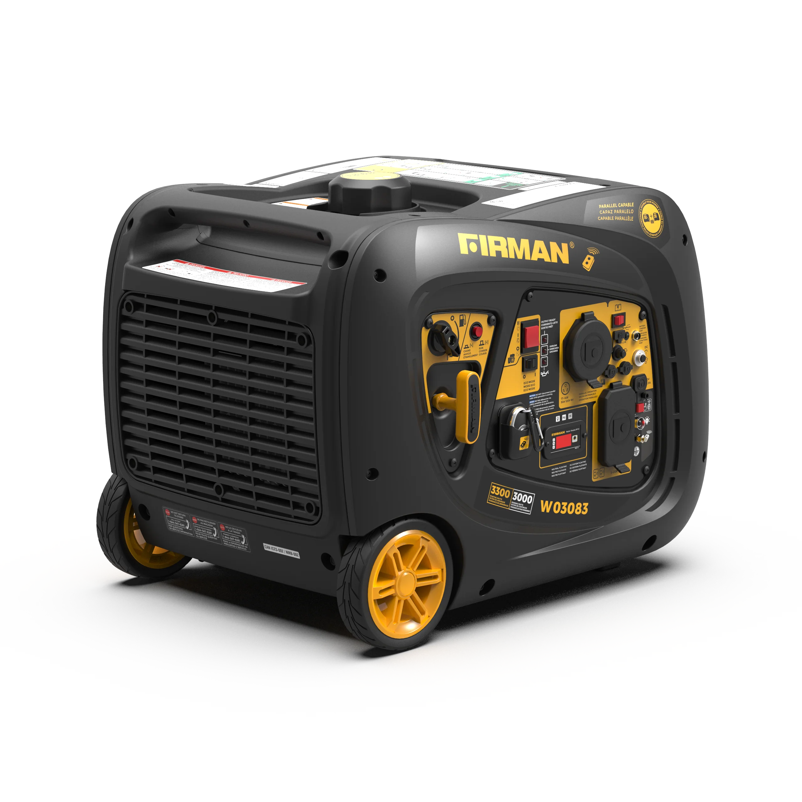 Inverter Gas Portable Generator 3300W Recoil Start - Image 15