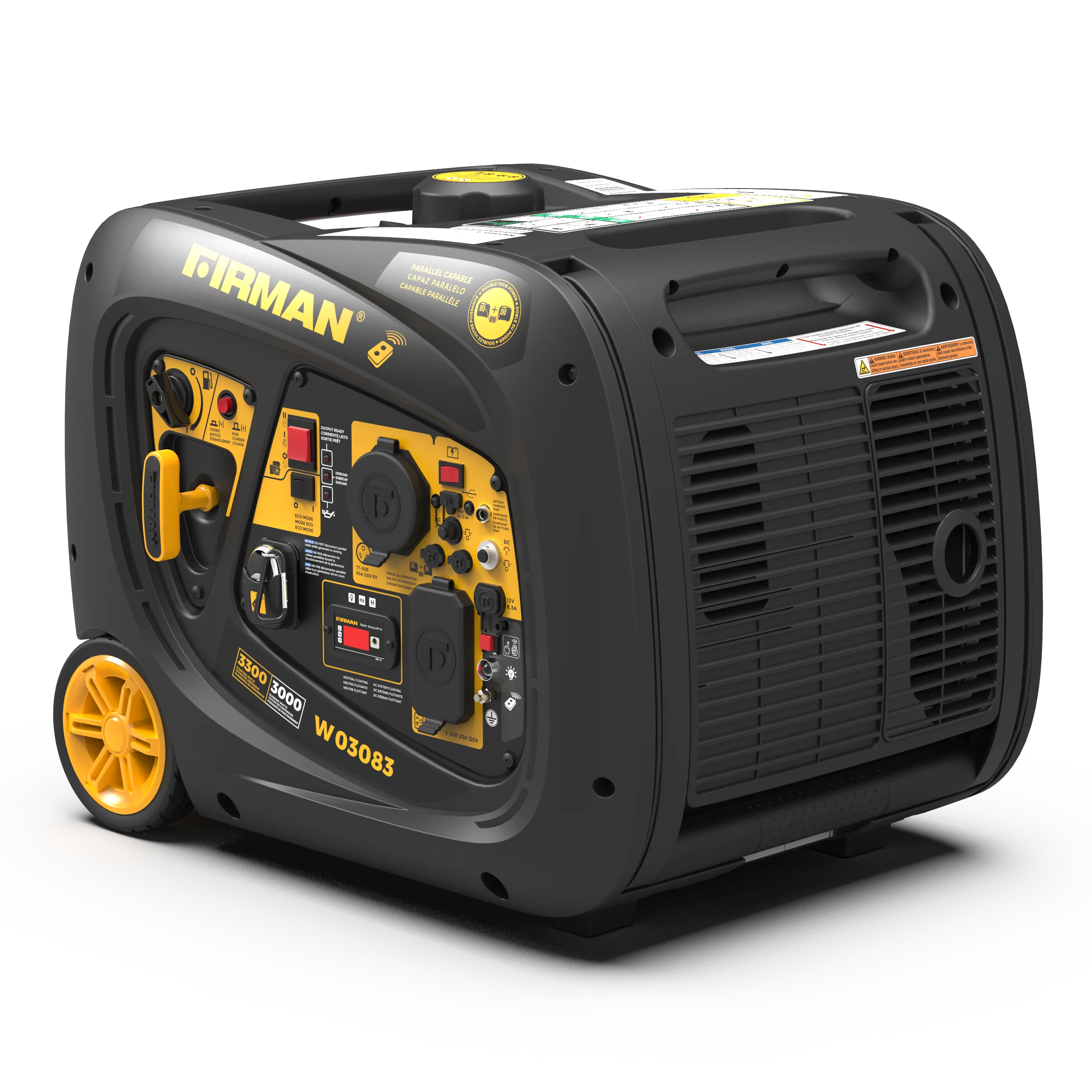 Inverter Gas Portable Generator 3300W Recoil Start - Image 14