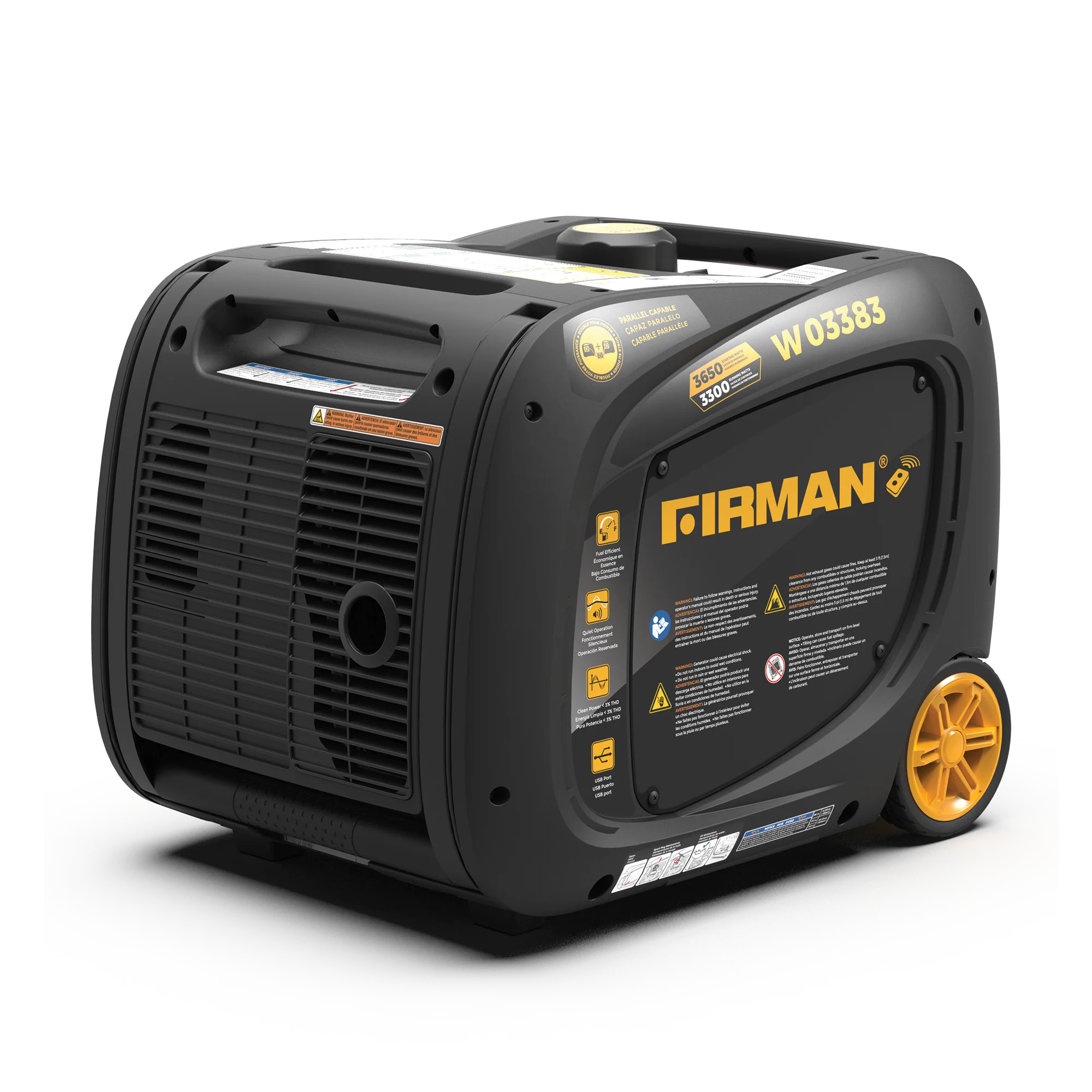 Inverter Portable Generator 3650W Remote Start - Image 15